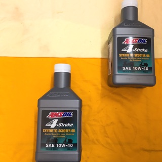 Dầu nhớt tổng hợp hoàn toàn Amsoil 10w40 Synthetic Scooter