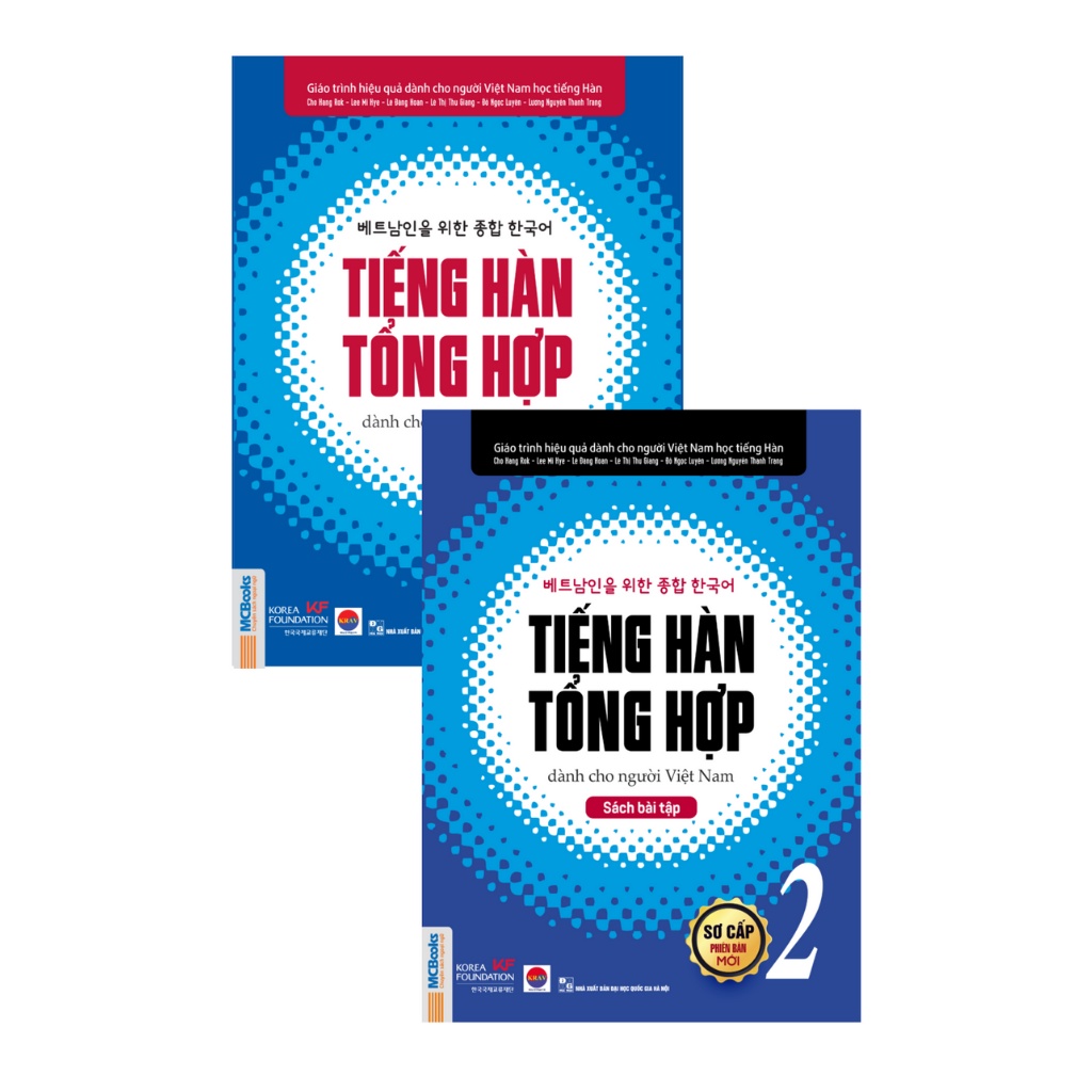 Sách - Combo Tiếng Hàn Tổng Hợp Dành Cho Người Việt Nam - Sơ Cấp 2