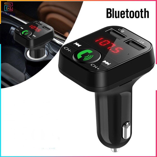 Máy Nghe Nhạc Mp3 Không Dây Kết Nối Bluetooth Trên Xe Hơi