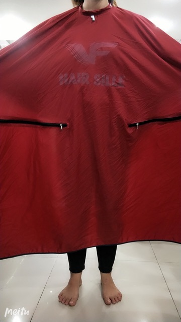 Áo choàng cắt tóc chuyên nghiệp cao cấp Zin tiện lợi, dễ sử sụng