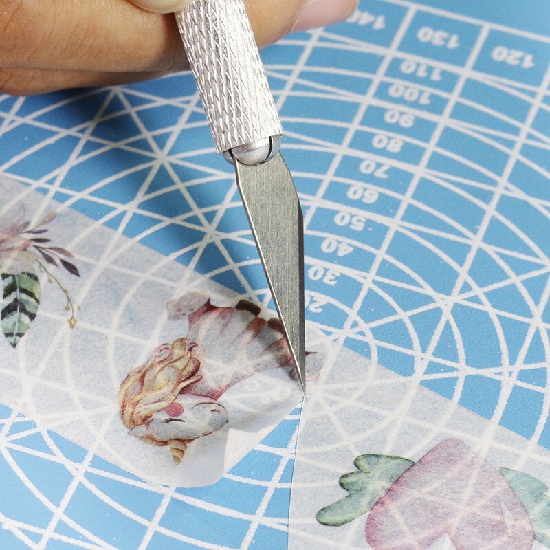 Dao khắc dao trổ washi tape sticker chuyên dụng