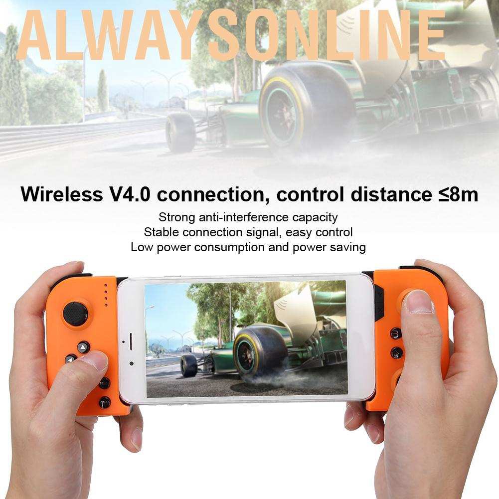 Tay Cầm Chơi Game Alwaysonline Kết Nối Bluetooth 4.0 Cho Android / Ios