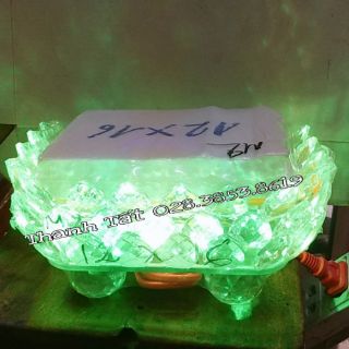 Kệ Sen pha lê 25x30
