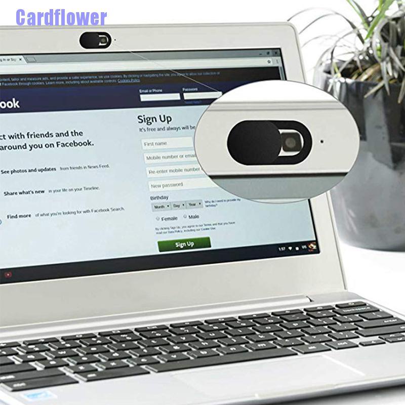 Cardflower  Webcam Cover Protective Lens Camera Slider Blocker for Laptop Mobile