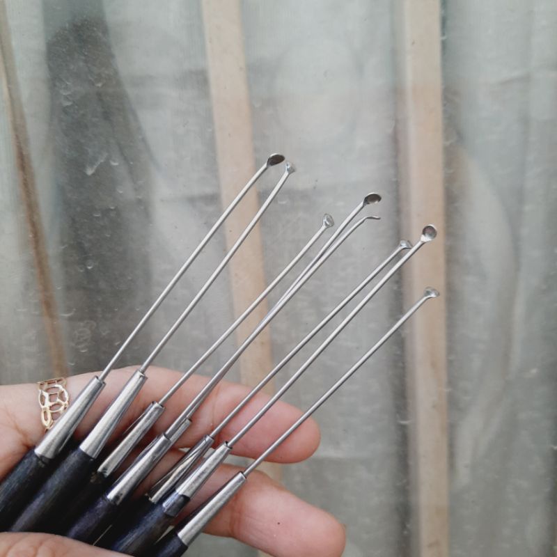 Bộ 2 cây móc tai cán đen