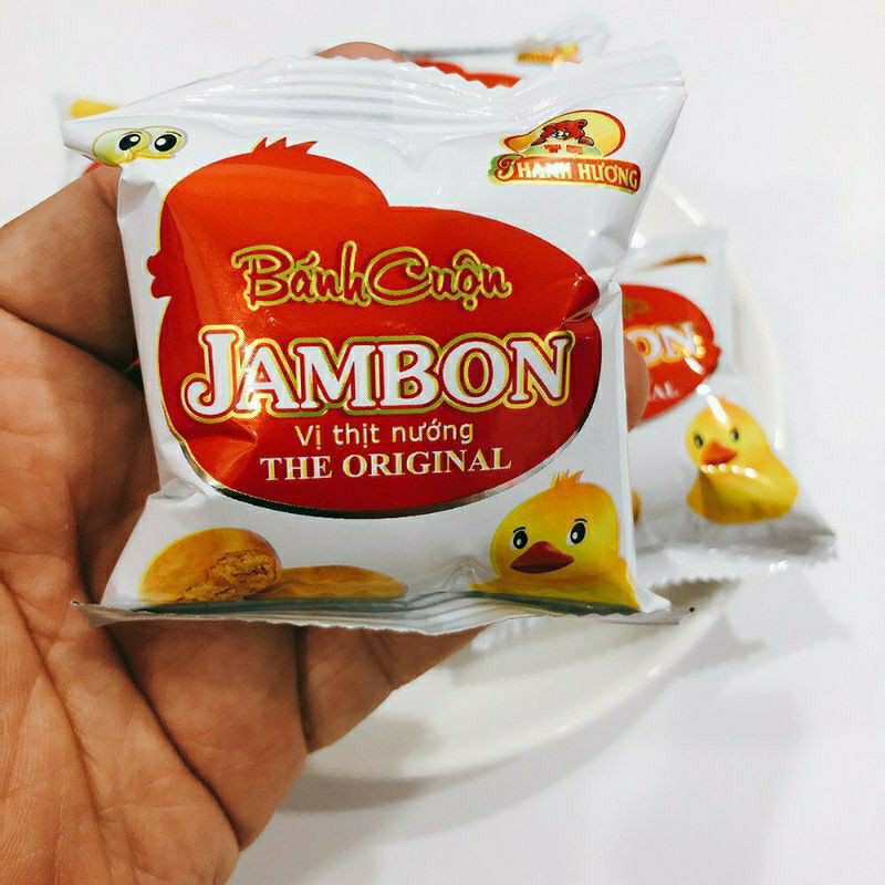 BÁNH CUỘN JAMBONG VỊ THỊT NƯỚNG