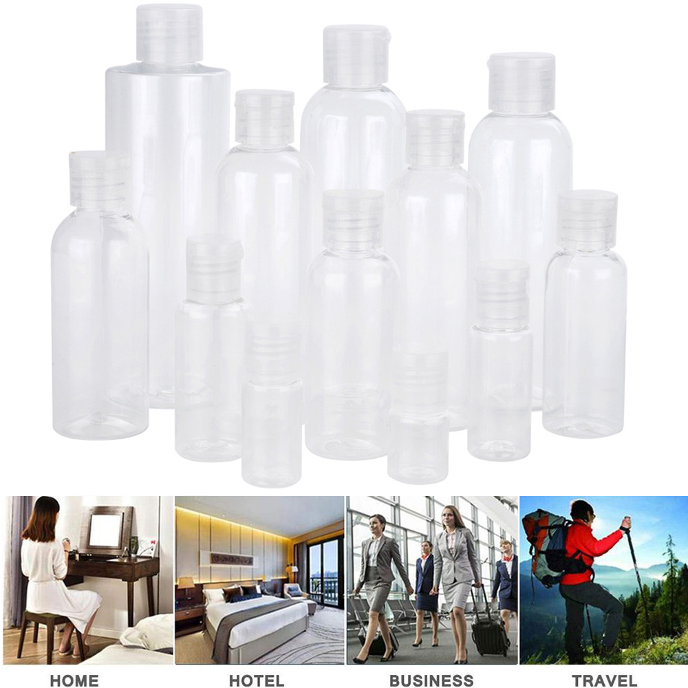 Lọ chiết mỹ phẩm bằng nhựa đổ đầy lại được tiện lợi dành cho đi du lịch