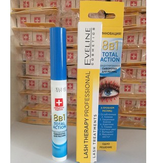 Huyết thanh Dưỡng dày và dài mi Eveline 8in1