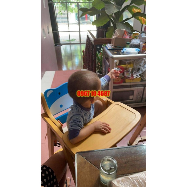 Ghế ăn dặm gỗ Song Son