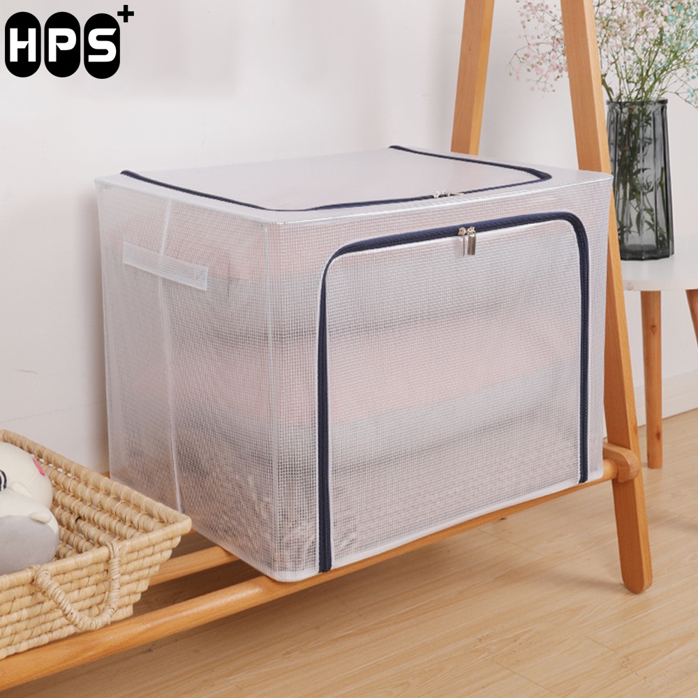 Túi đựng quần áo khung thép, Túi chứa đồ gấp gọn tiện lợi, bảo quản quần áo bền đẹp