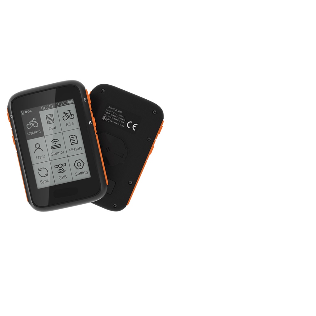 Coospo BC200 - Không Dây GPS Đồng Hồ Tốc Độ Xe Đạp 2.4 Inch với BLE5.0 ANT + Ứ.Dụng Đồng Bộ Cảm Biến
