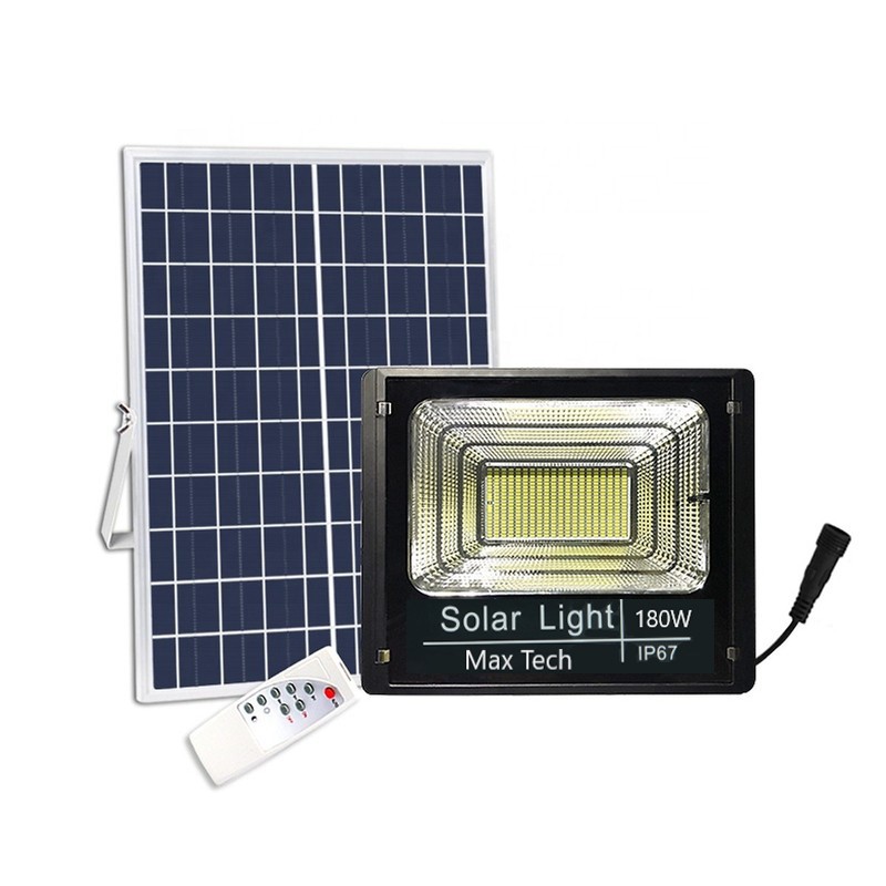 Đèn năng lượng mặt trời Max Tech 80W - 180W - 200W - 300W - 400W Solar Light - điều khiển từ xa - D1146