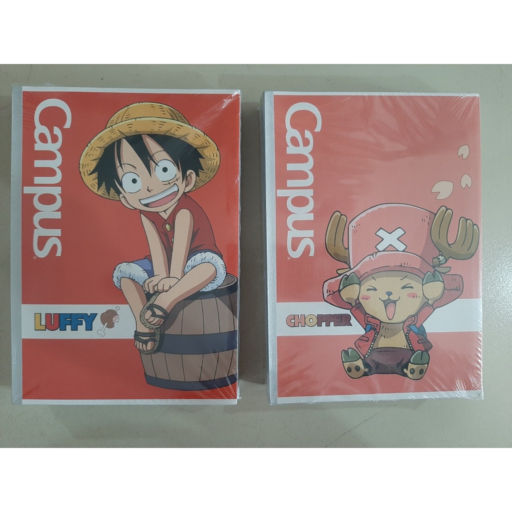 Combo 10 cuốn Vở One Piece -Kẻ Ngang Có Chấm 80 Trang ĐL 70g/m2 (Mẫu Màu Giao Ngẫu Nhiên)