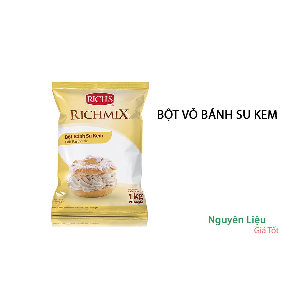 Bột bánh su  trộn sẵn Rich gói 1kg