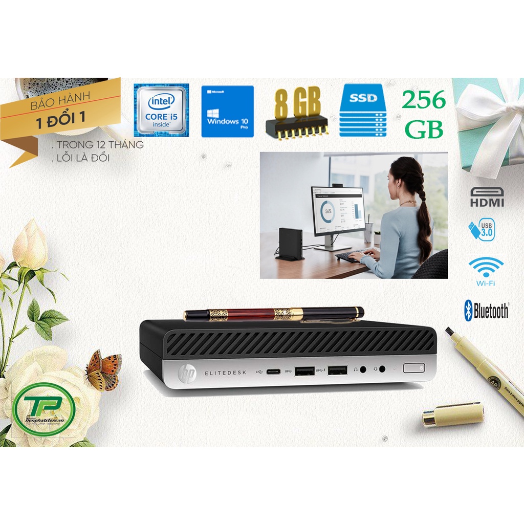 HP 800 G3 MINI PC I7,I5,I3 RAM 8G, 16G SSD NVME WIN10