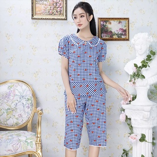 Bộ Đồ Kate Lửng Nữ Vincy Thoáng Mát BKL011W12