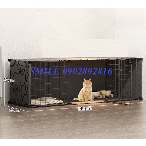 [TẶNG BÚA GỖ] COMBO CHUỒNG, LỒNG, LỒNG LƯỚI THÉP CHO CHÓ MÈO THÚ CƯNG ĐA NĂNG