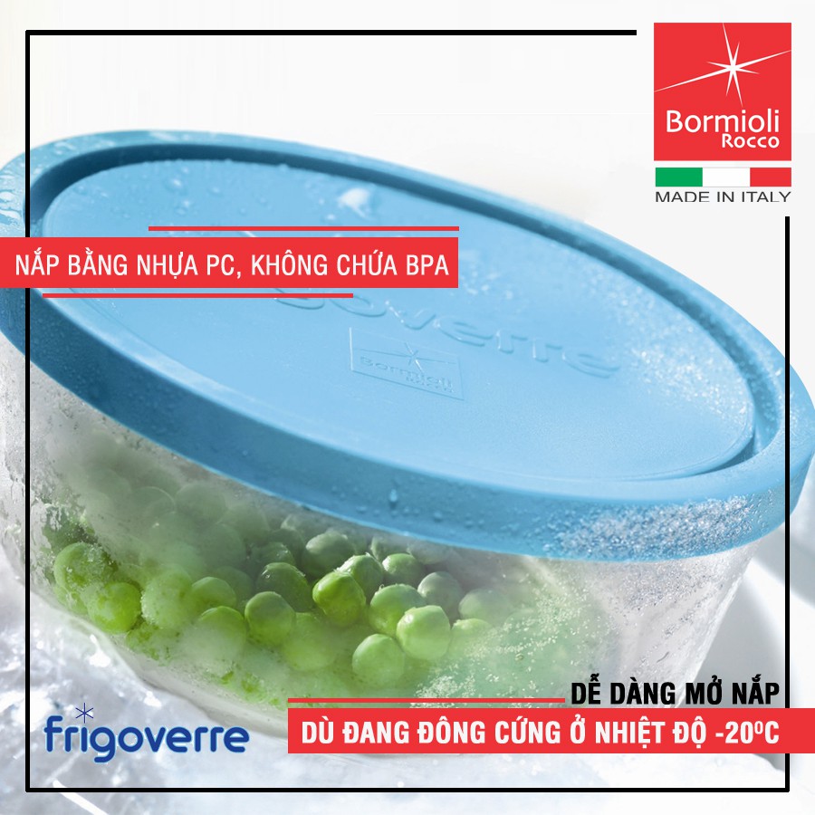 Hộp thuỷ tinh Frigoverre chuyên dùng ngăn đông tủ lạnh