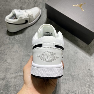 GIÀY JD1 LOW ASTROGABER XÁM TRẮNG DA  LỘN SC [ FREESHIP + BOX ]
