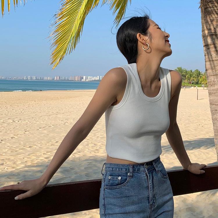 Áo Thun Ba Lỗ Mỏng Dáng Ôm Thời Trang Năm 2021 Hàng Mới Dành Cho Nữ