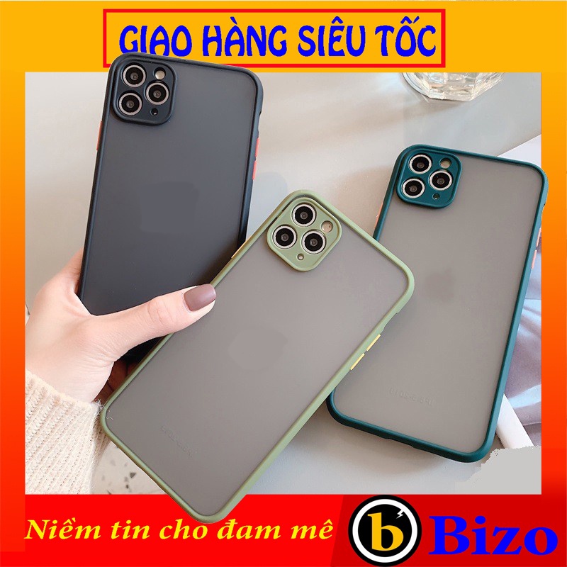 Ốp lưng cho iphone nhám chống vân tay 12promax,12pro/12mini/12/11promax/11pro/11/XR/XSmax/XS/8Plus/7Plus/6Plus/6/7/8