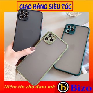 Ốp lưng cho iphone nhám chống vân tay 12promax,12pro/12mini/12/11promax/11pro/11/XR/XSmax/XS/8Plus/7Plus/6Plus/6/7/8