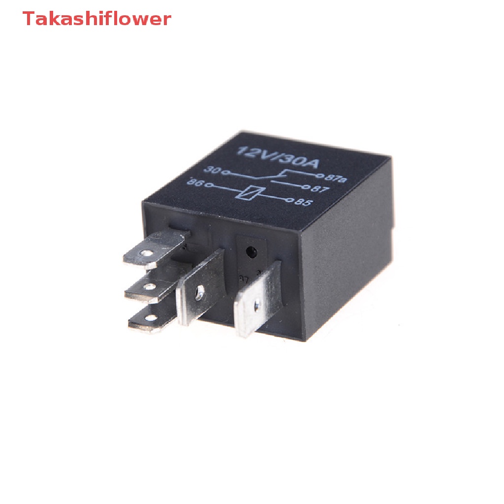 Rơ Le DC 12V 5 Pins 30A Thay Đổi Tự Động Cho Xe Hơi Xe Đạp