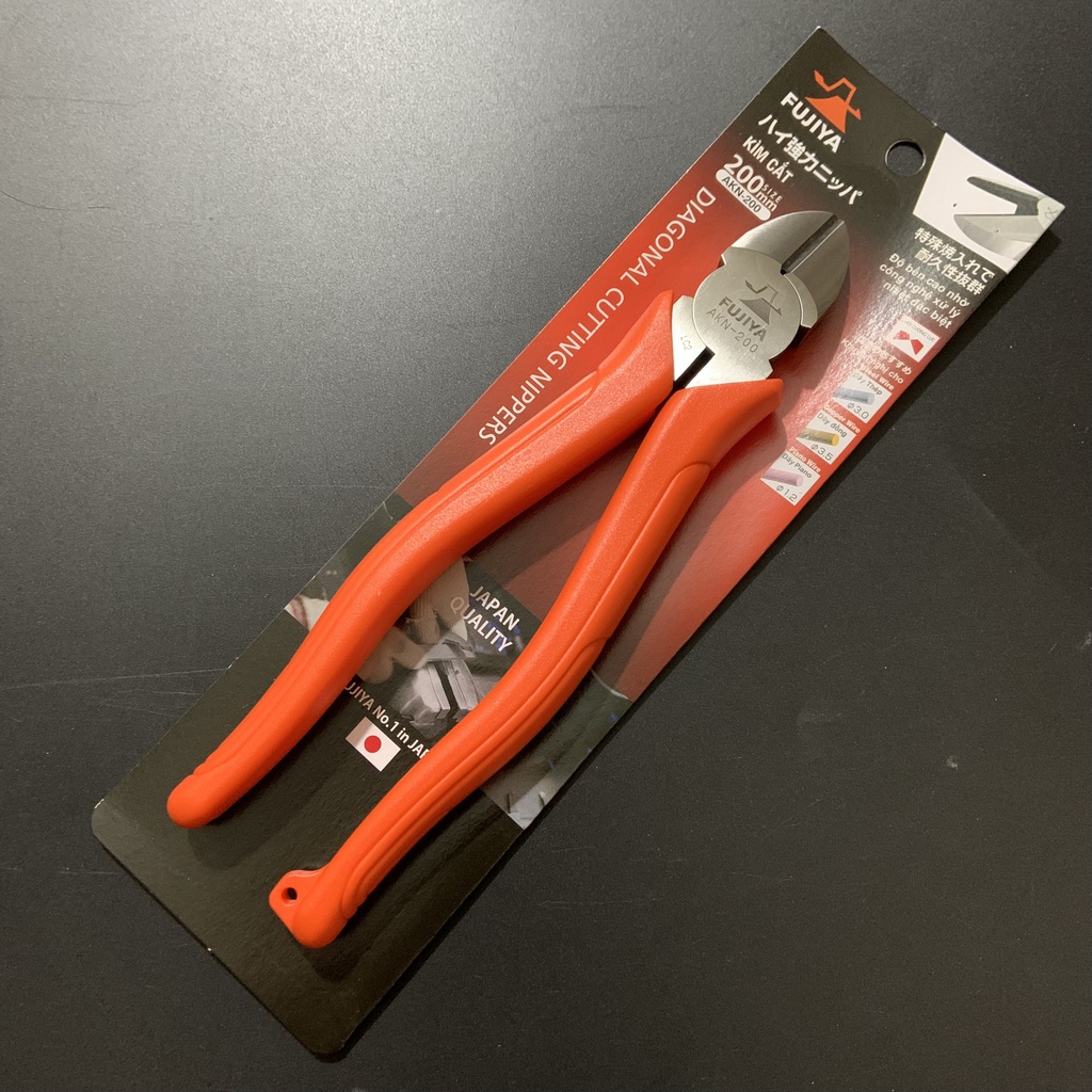 Kìm Cắt Fujiya Nhật AKN-200 Cắt Ngọt Lưỡi Bén Độ Cứng Cao Hàng Chính Hãng | Mezoha