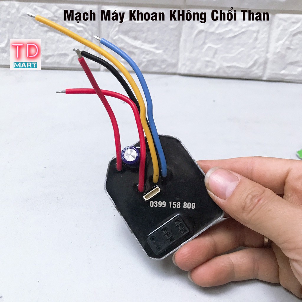 Mạch Điều Khiển máy khoan pin động cơ không chổi than, động cơ từ