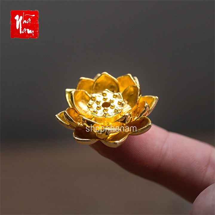 Đế cắm nhang vòng, đặt hương cây hình hoa sen thắp hương để lư trầm phụ kiện thác khói