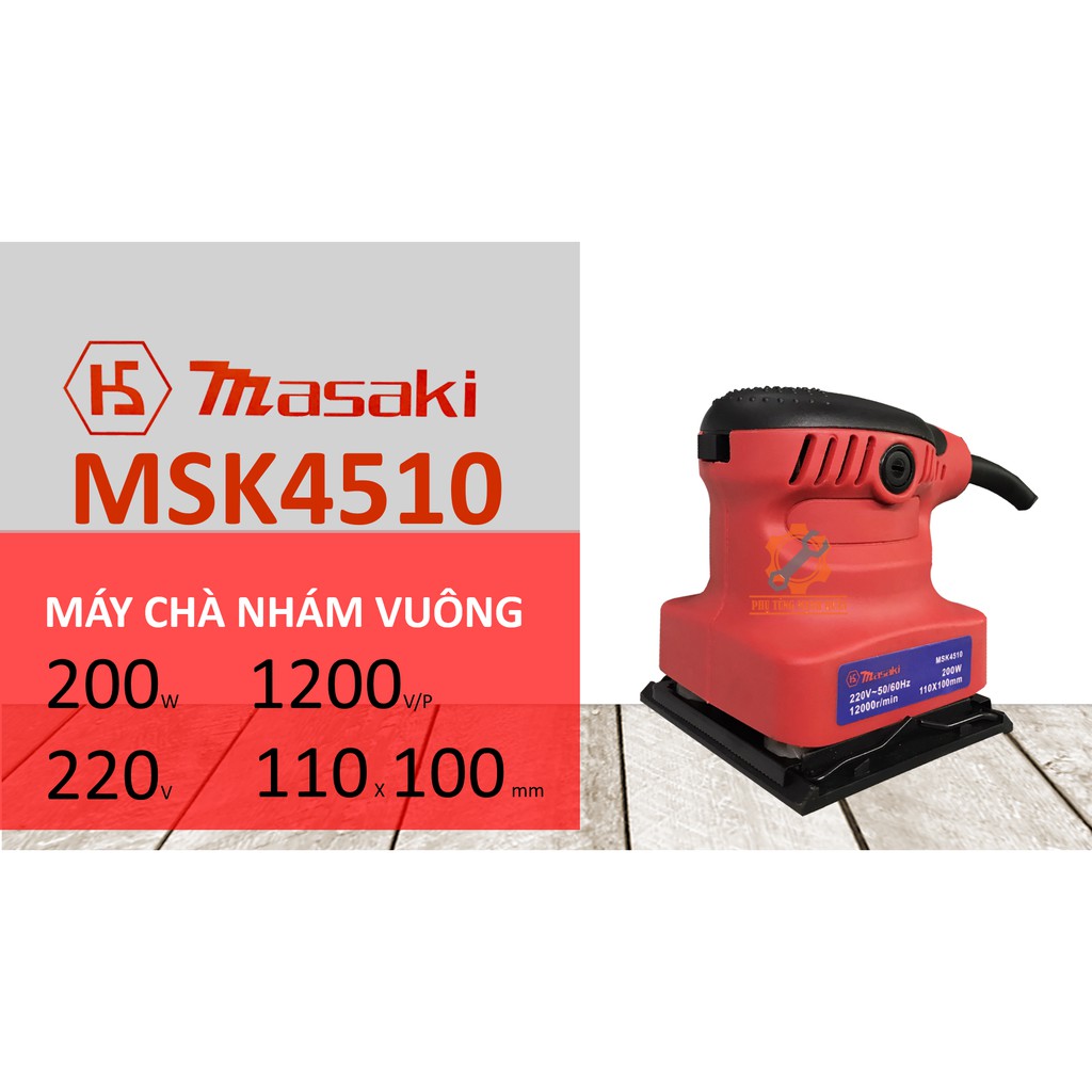 Máy chà nhám rung MSK 4510 hay MSK4510 công suất 200W