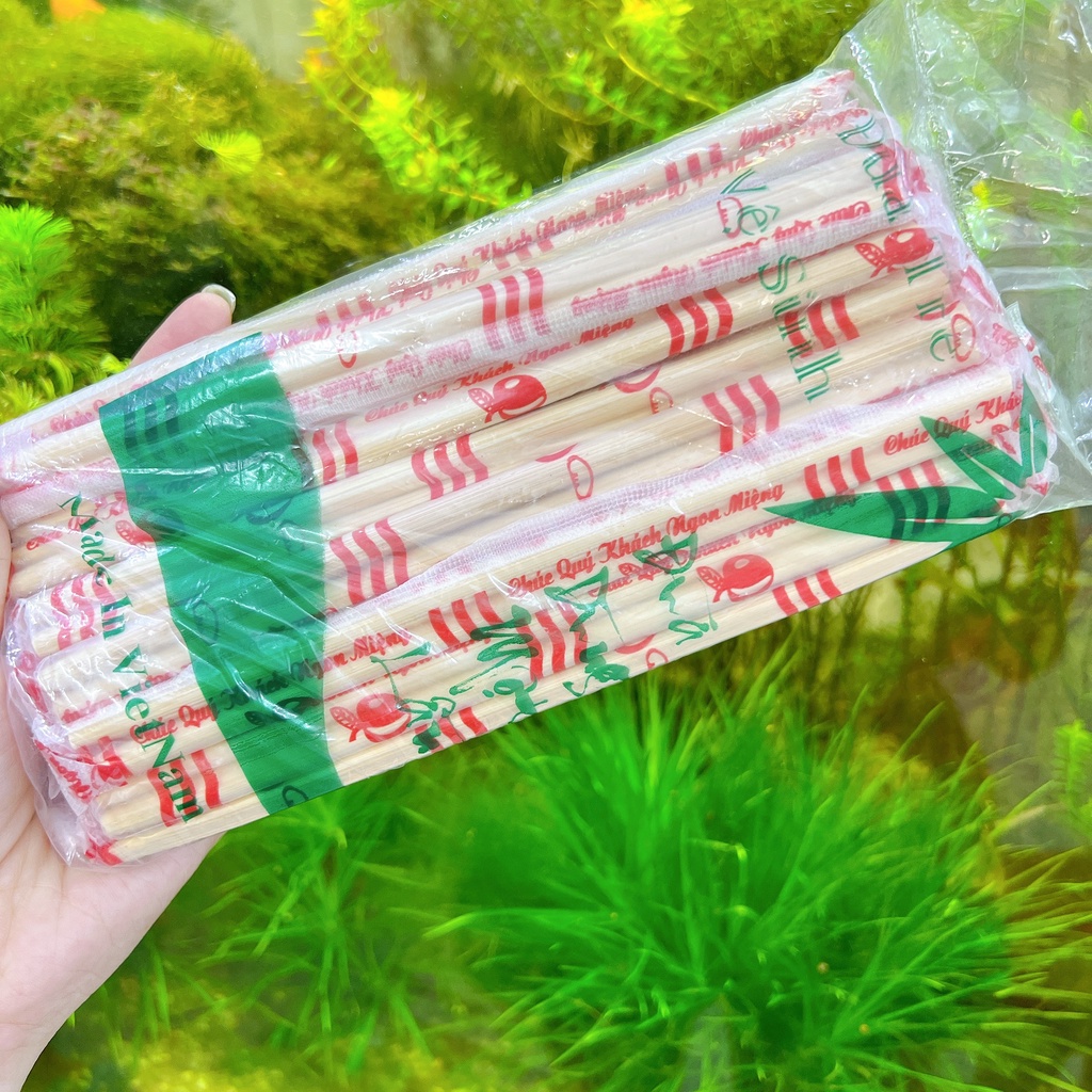 Đũa Tre dùng 1 lần tiện lợi đi du lịch dã ngoại 1 bịch