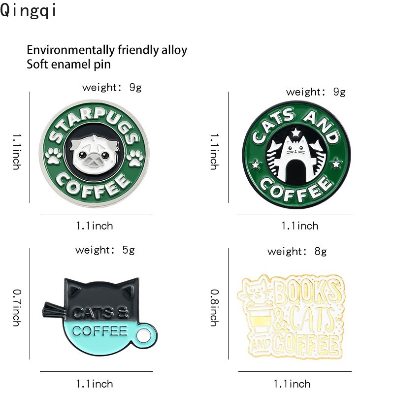 Huy hiệu cài áo MISS ZOE mẫu họa tiết động vật đáng yêu