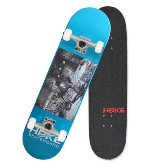 Ván Trượt  Thể Thao Skateboard [ Centosy 950-05 ] Màu Xanh, Thiết Kế Mặt Nhám Chống Trơn Trượt