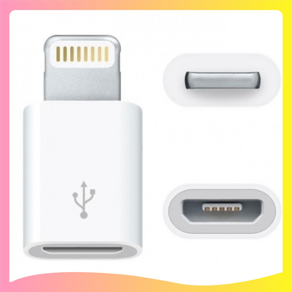 [Hot] Đầu chuyển micro Usb sang Lightning 