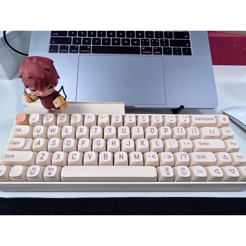 Bàn phím cơ không dây bluetooth Lofree Touch chính hãng, hotswap, có thể mua keycap để custom chính hãng