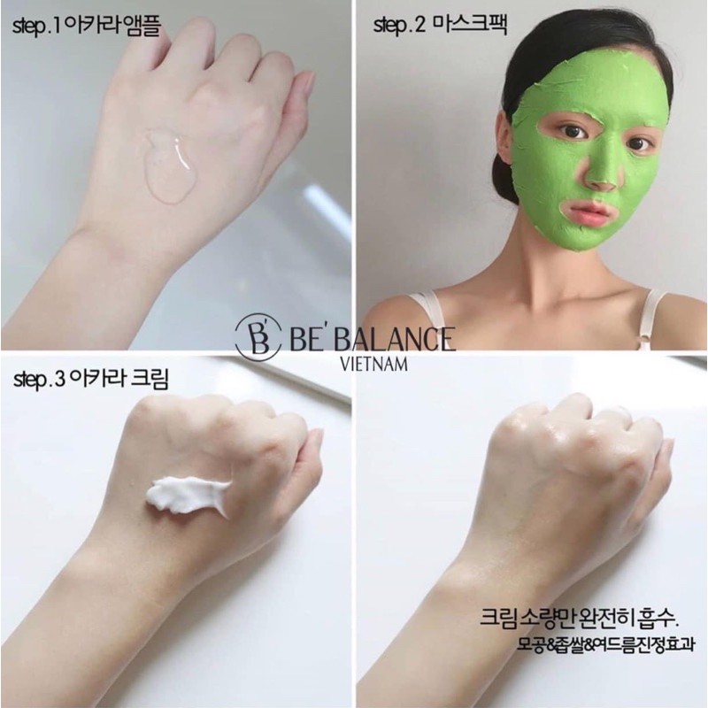 Mặt nạ Mask Be Balance dưỡng da đẹp như sao hàn 1 hộp 10 mask giá sale 500k
