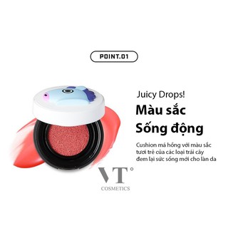 [MÁ HỒNG DẠNG KEM VT BT21 ] VT BT21 CHEEK CUSHION