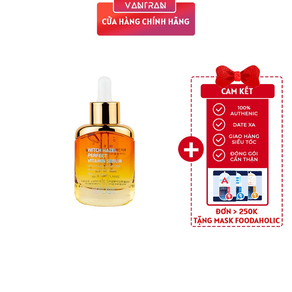 Serum Sẹo Rỗ Derladie Witch Hazel Perfect Vitamin Serum (35ml)