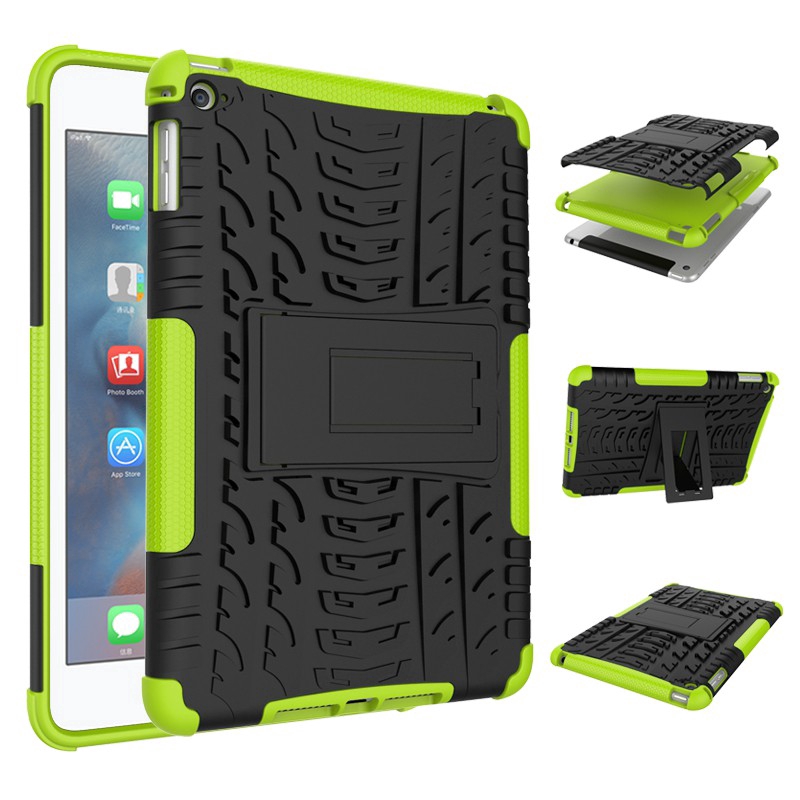 For [ Apple iPad Mini 4 ] Shockproof Tough Rugged Armor Hard Kickstand Back Tablet Case | BigBuy360 - bigbuy360.vn