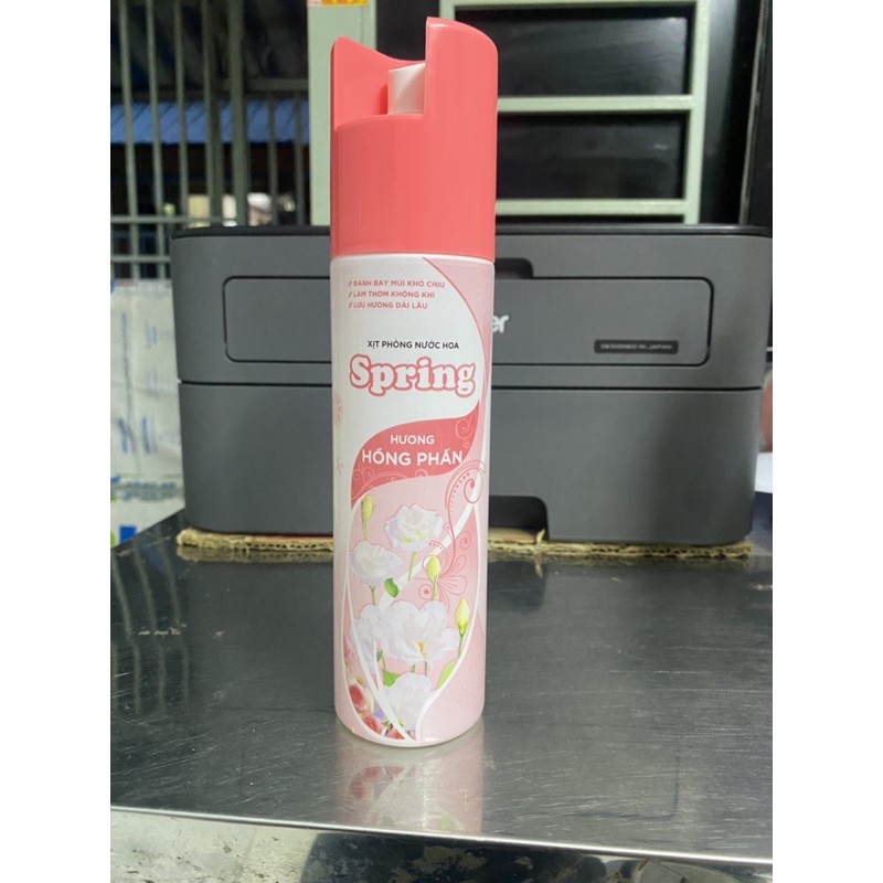 Xịt phòng SPRING 250ml tùy chọn mùi