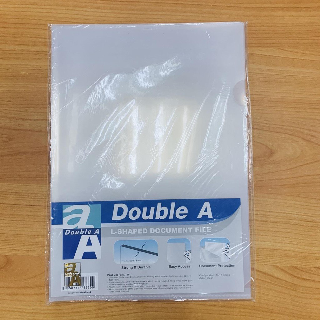 Xấp 12 cái bìa lá A4 Double A