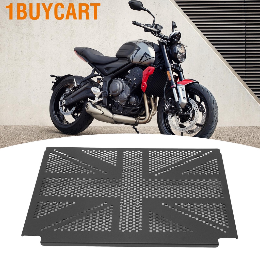 1buycart Radiator Grille Guard Cover Stainless Steel Motorcycle Protector for Trident 660