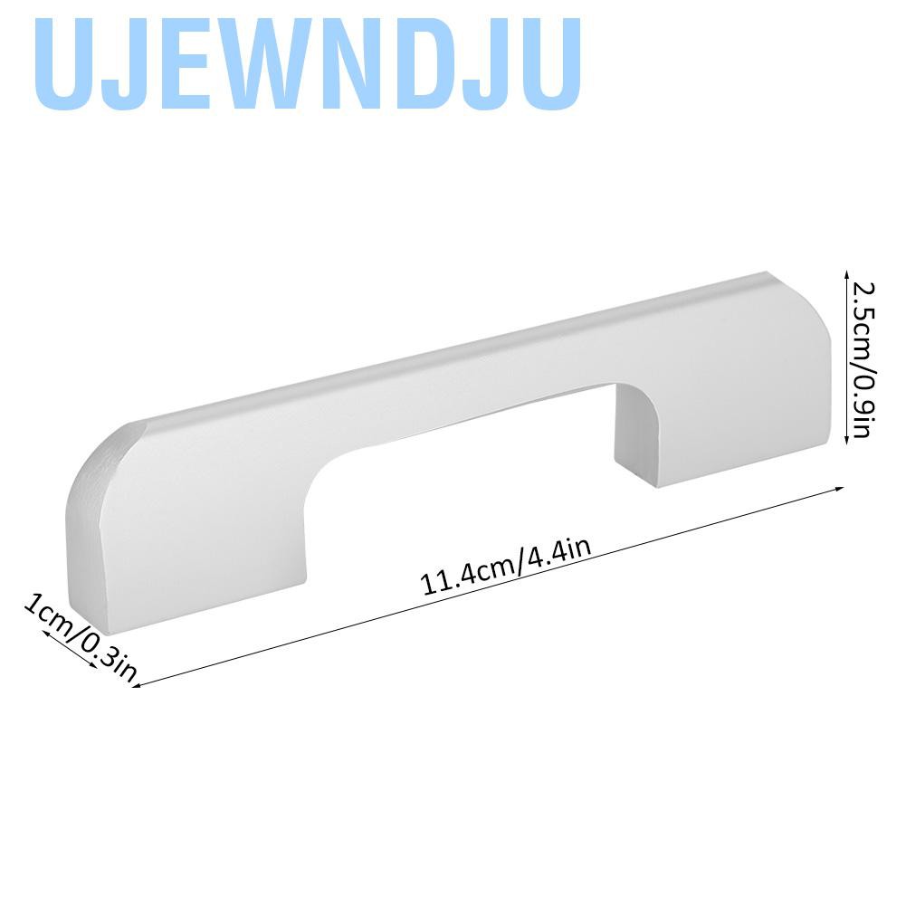 Ujewndju 6X Handles Cabinet Cupboard Drawer Wardrobe Door Handle Pull Aluminum Alloy