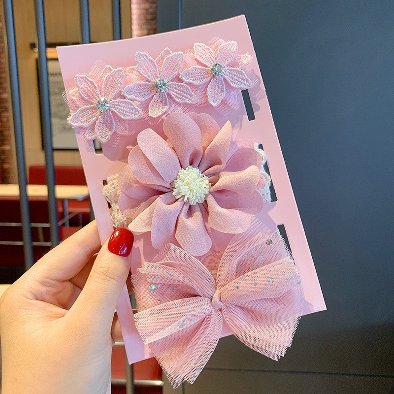 Set 3 Băng Đô Nơ Xinh Xắn Cho Bé Gái