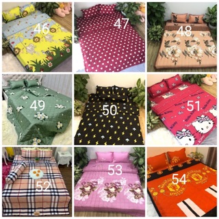 BỘ GA GỐI POLY COTTON MẪU MỚI (ib chọn mâu)