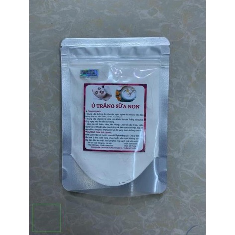 500gr Bột Ủ trắng Sữa Non kích trắng an toàn handmade.
