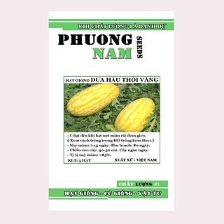 5h - hạt giống dưa hấu thỏi vàng