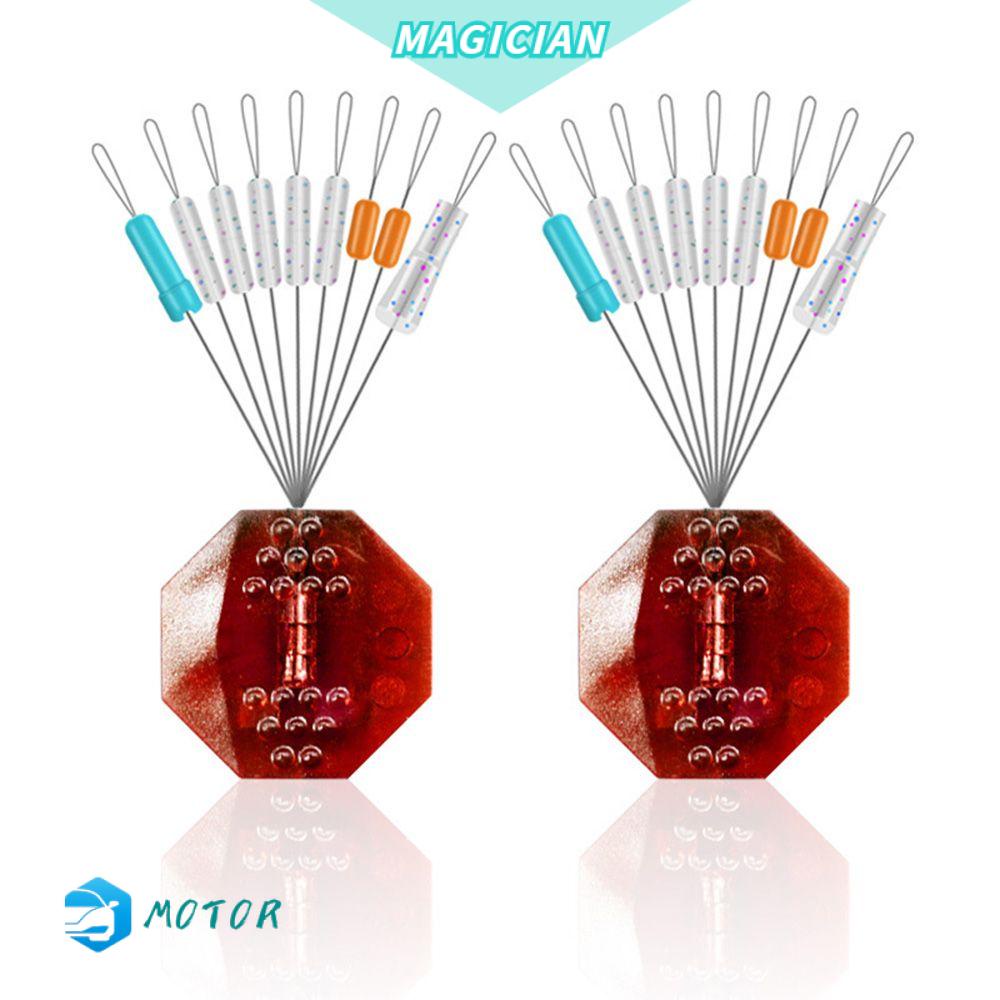 Bộ 90 (7 + 2 Đậu) hạt cách khoảng chặn phao cao su dùng cho câu cá da trơn chịu lực bền 0.3~5# cao cấp