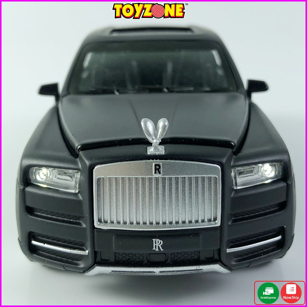 Mô hình ô tô Rolls Royce Cullinan tỉ lệ 1:32 Chezhi khung kim loại sơn tĩnh điện